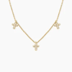 Collier Fatos Plaqué Or Jaune Oxyde De Zirconium -Histoire d'Or FQCFJZW504 view1