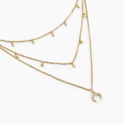 Collier Sadhba Plaqué Or Jaune Oxyde De Zirconium