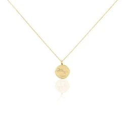 Collier Iago Plaqué Or Oxydes De Zirconium