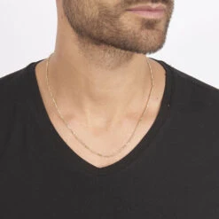 Chaîne Bixente Plaqué Or Jaune -Histoire d'Or FQCHJW0024 view3