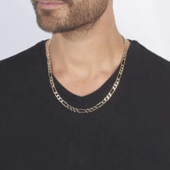 Chaîne Maille Alternee 1/3 Plaqué Or Jaune -Histoire d'Or FQCHJW0027 model0