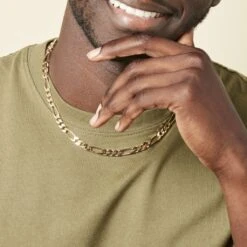 Chaîne Maille Alternee 1/3 Plaqué Or Jaune -Histoire d'Or FQCHJW0027 model2