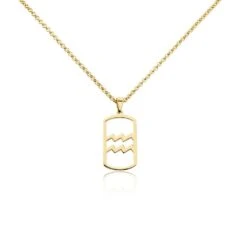 Collier Plaqué Or Prospero