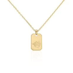 Collier Plaqué Or Quintien