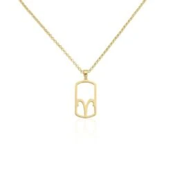 Collier Plaqué Or Prospero