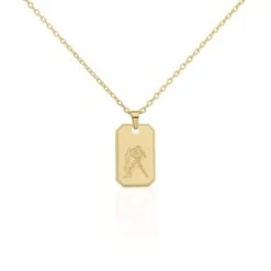 Collier Plaqué Or Quintien