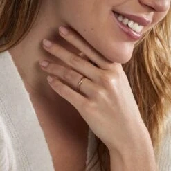 Bague Plaqué Or Jaune Ino -Histoire d'Or FQDFJW0402 model0