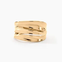 Bague Edwyna Plaqué Or Jaune