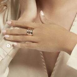Bague Edwyna Plaqué Or Jaune -Histoire d'Or FQDFJW0408 model1