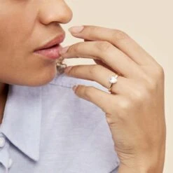 Bague Minos Plaqué Or Oxyde De Zirconium -Histoire d'Or FQDFJZW566 model0