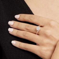 Bague Joisse Plaqué Or Oxyde De Zirconium -Histoire d'Or FQDFJZW567 model1