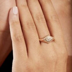 Chevalière Plaqué Or Jaune Ignazio Oxyde De Zirconium -Histoire d'Or FQHFJZW122 model1