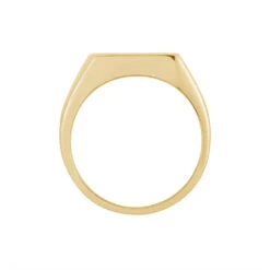 Chevalière Kauai Plaqué Or Jaune Pierre De Synthese -Histoire d'Or FQHHJNN109 view2