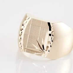 Chevalière Leoncette Plaqué Or Jaune -Histoire d'Or FQHHJW0111 view3