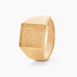 Chevalière Cillian Plaqué Or Jaune -Histoire d'Or FQHHJW0132 view1