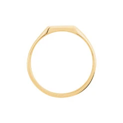 Chevalière Daniel Plaqué Or Jaune 7 Chevalière Daniel Plaqué Or Jaune -Histoire d'Or FQHHJW0133 view2