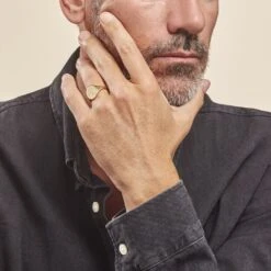 Chevalière Gautier Plaqué Or 10 Chevalière Gautier Plaqué Or -Histoire d'Or FQHHJW0143 model0