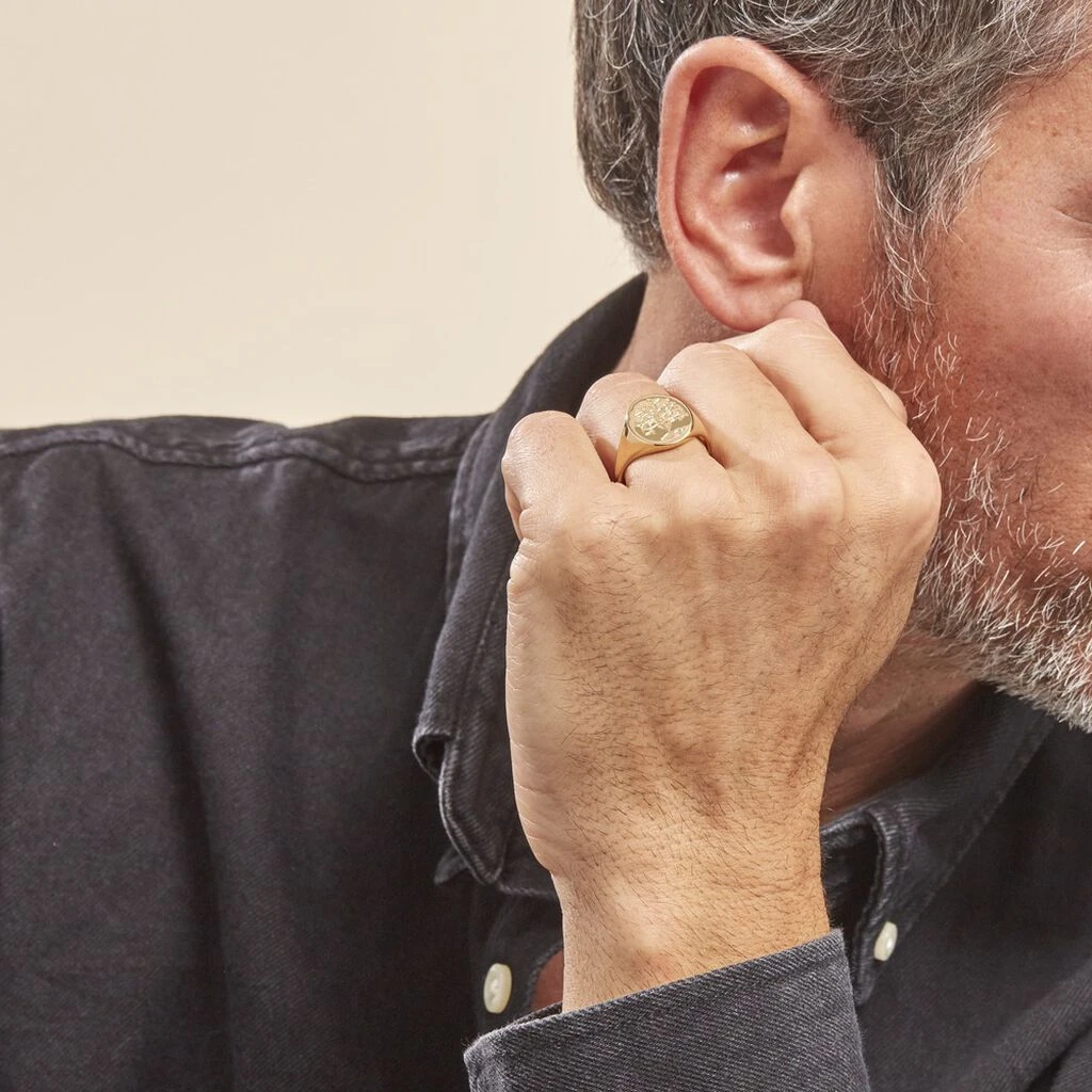 Chevalière Gautier Plaqué Or 6 Chevalière Gautier Plaqué Or – Image 6