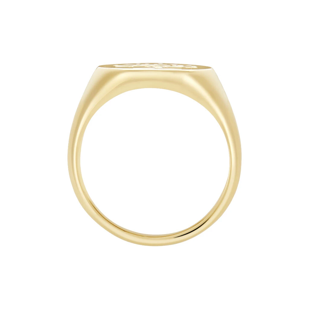 Chevalière Gautier Plaqué Or 3 Chevalière Gautier Plaqué Or – Image 3