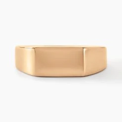 Chevalière Plaqué Or Jaune Alfonso