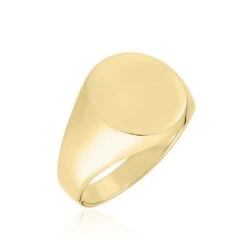 Chevalière Plaqué Or Jaune Aureliano