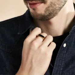 Chevaliere Plaqué Or Gregh Email -Histoire d'Or FQHHJWN001 model1