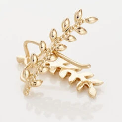 Bijoux D'oreilles Folia Plaqué Or Jaune -Histoire d'Or FQOFJW0180 view2