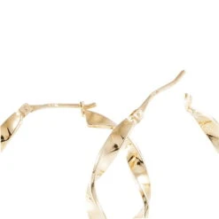 Créoles Lenna Torsadée Plaqué Or Jaune -Histoire d'Or FQOFJW0275 view3