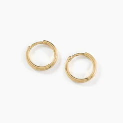 Créoles Plaqué Or Eva