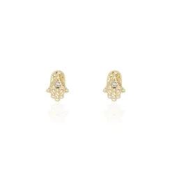 Boucles D'oreilles Puces Stijn Oxydes De Zirconium