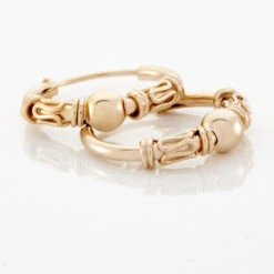 Créoles Tehanie Plaqué Or Jaune -Histoire d'Or FQOMJW0114 view2