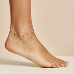 Chaîne De Cheville Vesa Plaqué Or Jaune Améthyste Perle De Culture -Histoire d'Or FQZFJYI001 model0