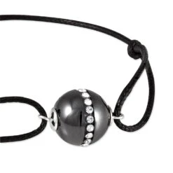 Bracelet Nina Cera Argent Blanc Strass Et Céramique -Histoire d'Or MABFNXN001 view2